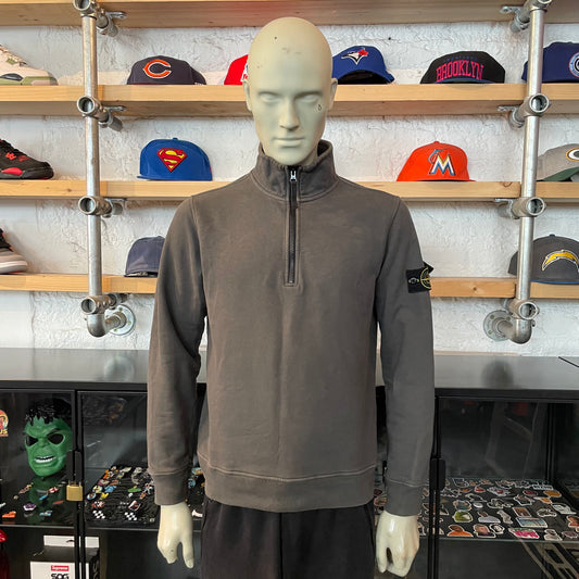 Stone Island 1/4 Zip Grey