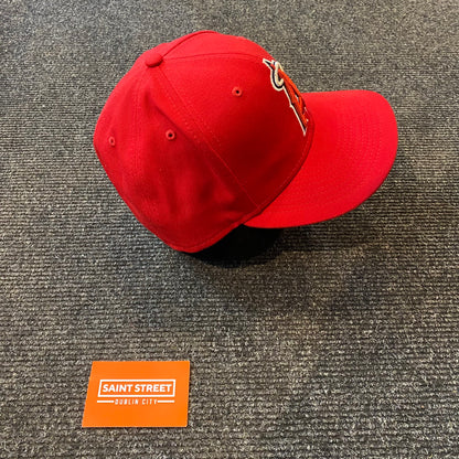New Era Anaheim Angels Fitted Red