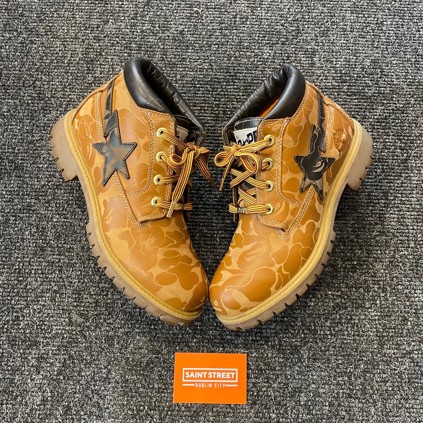 Bape X Timberland Boot