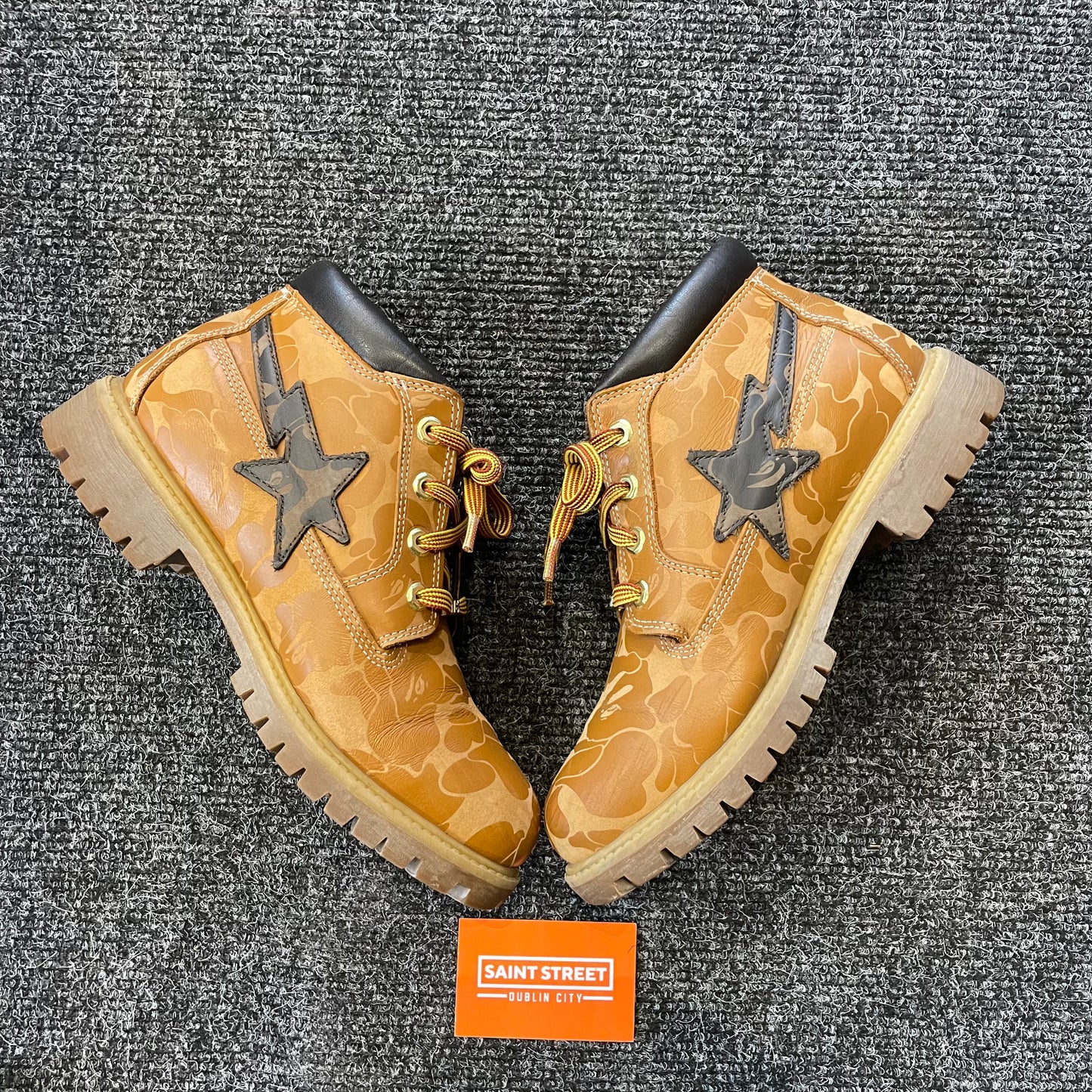 Bape X Timberland Boot
