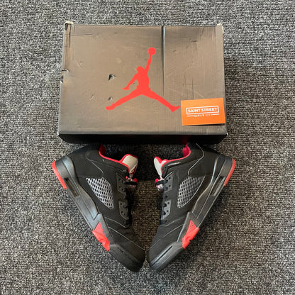 Air Jordan 5 Low Black/Red