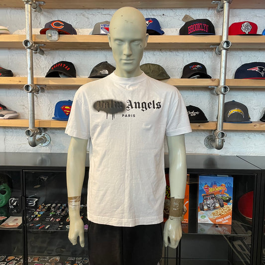 Palm Angels Spray Tee White