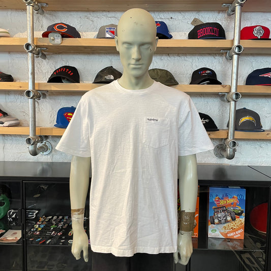 Supreme Embroidered Pocket Tee White