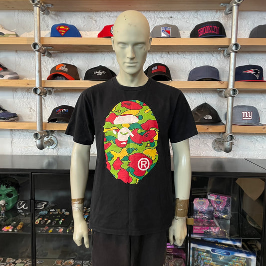 Bape Ape Head Psyche Camo Tee