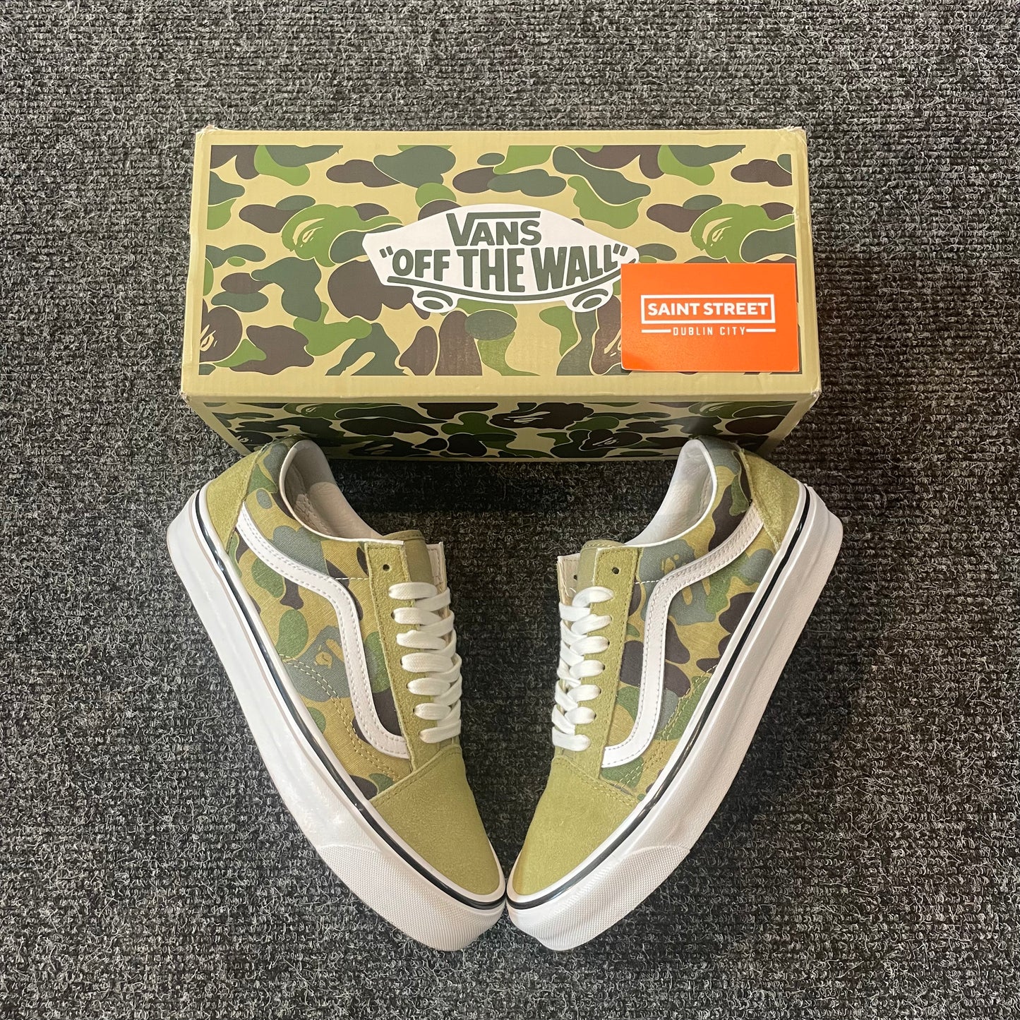 Bape X Vans Sneaker ABC Camo