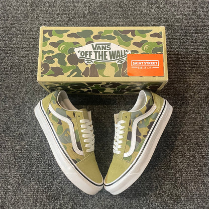 Bape X Vans Sneaker ABC Camo