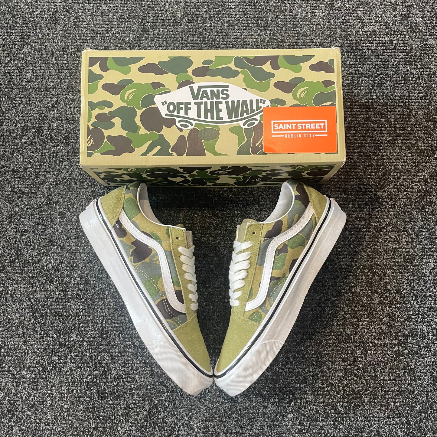 Bape X Vans Sneaker ABC Camo