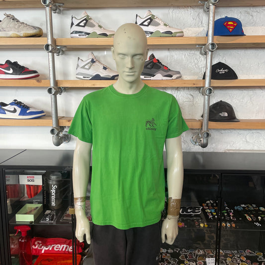Stussy Lion Tee Green