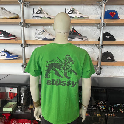 Stussy Lion Tee Green