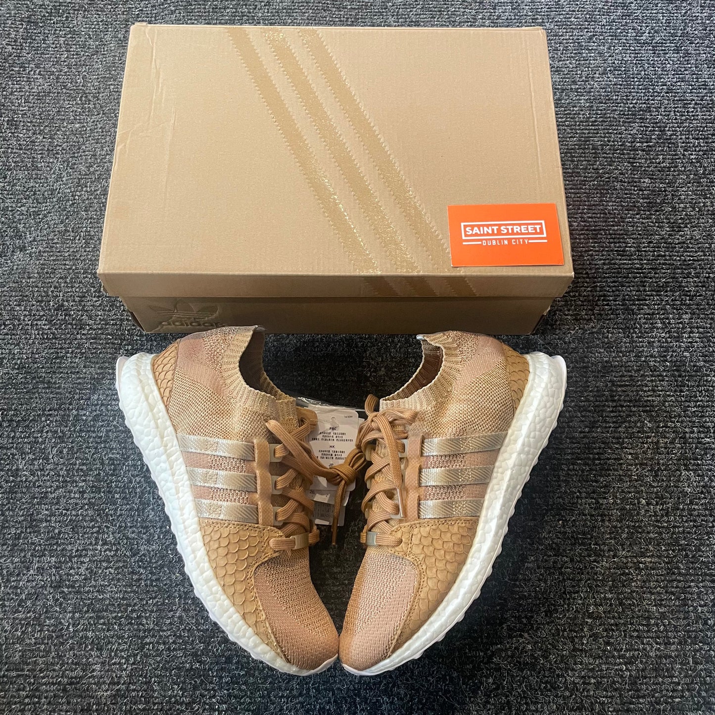 Adidas X Pusha T EQT Brown Bag