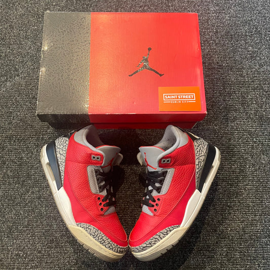 Air Jordan 3 Red Cement