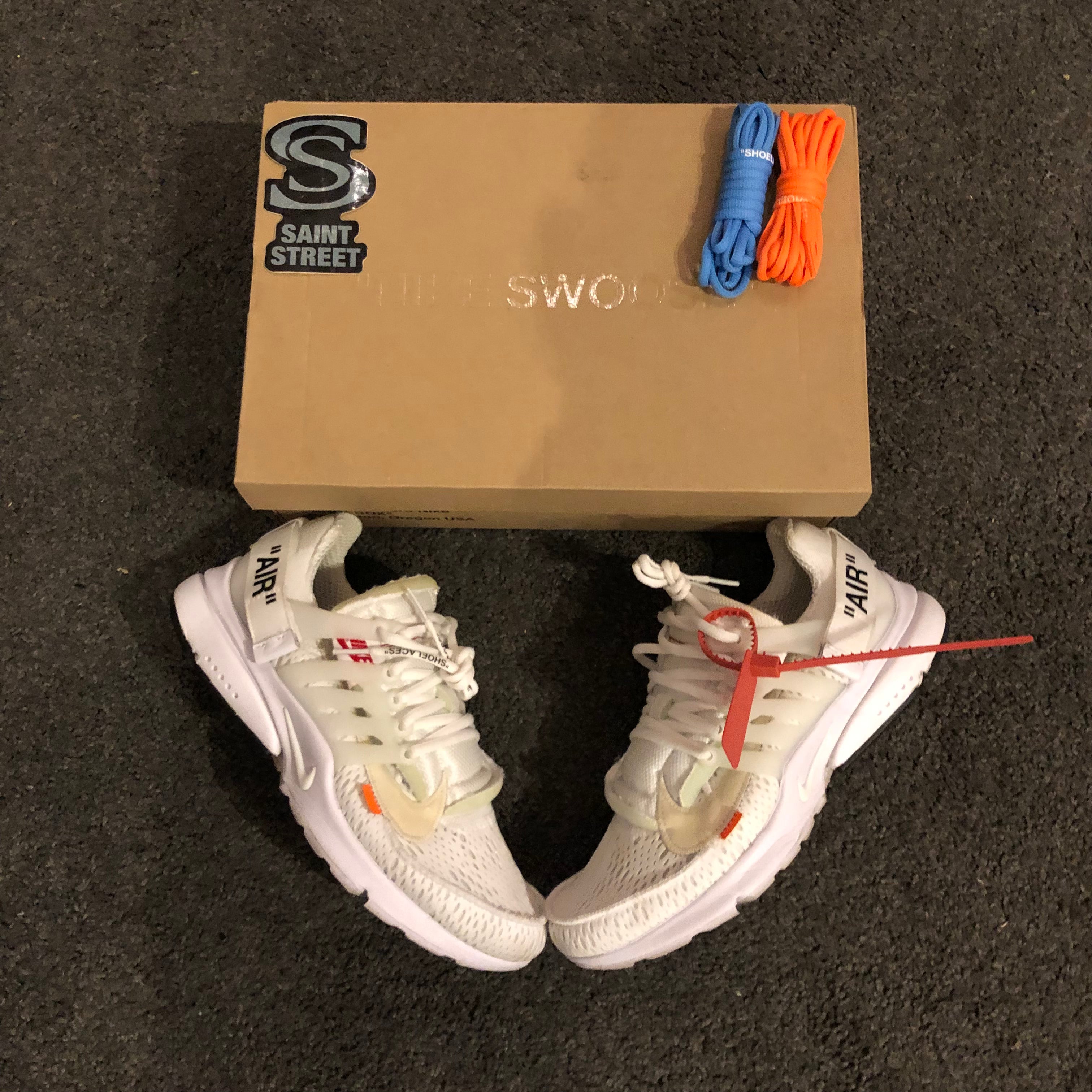 Nike x off white air presto white hotsell