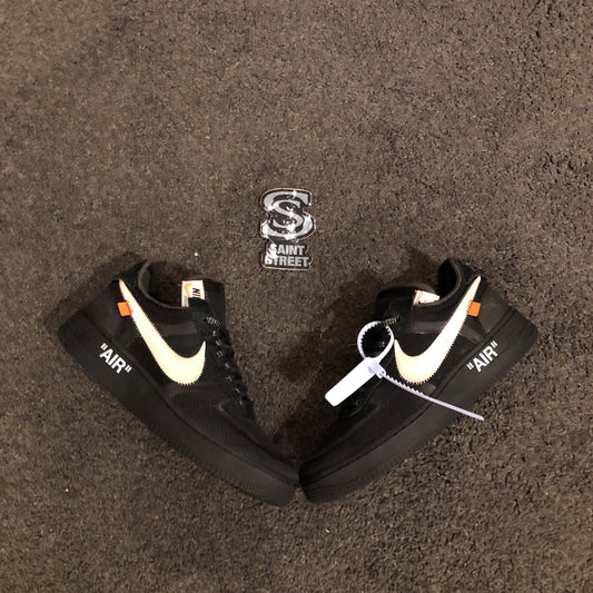 Nike X Off White Air Force 1 'Black'