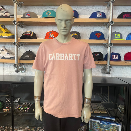 Carhartt Arc Logo Tee Pink
