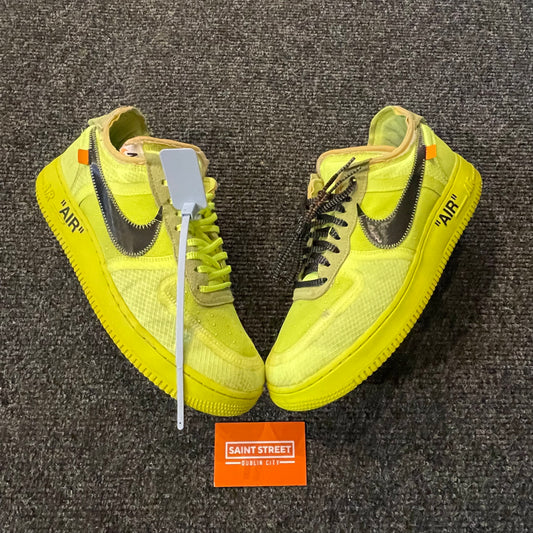 Nike x Off White Air Force 1 'Volt'