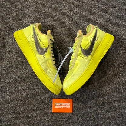 Nike x Off White Air Force 1 'Volt'