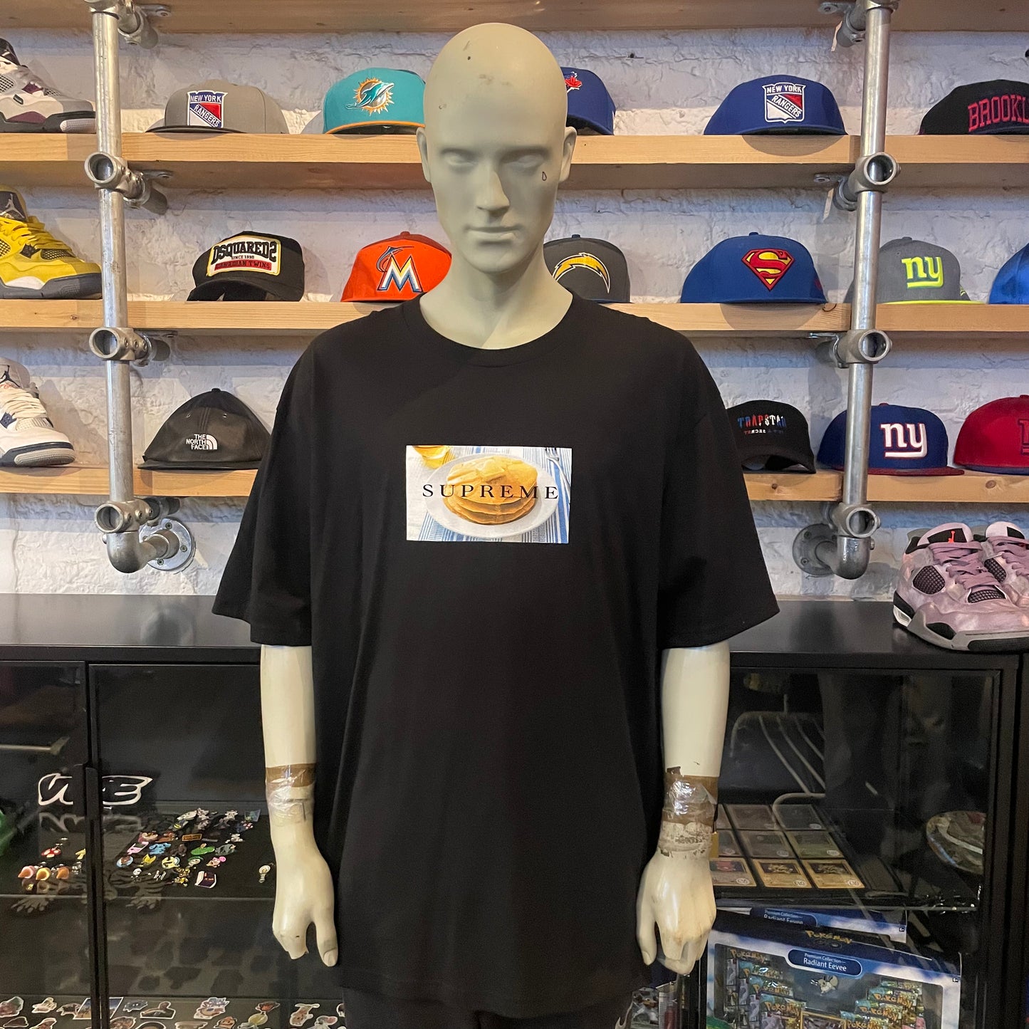 Supreme Pancake Tee Black