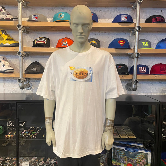 Supreme Pancake Tee White