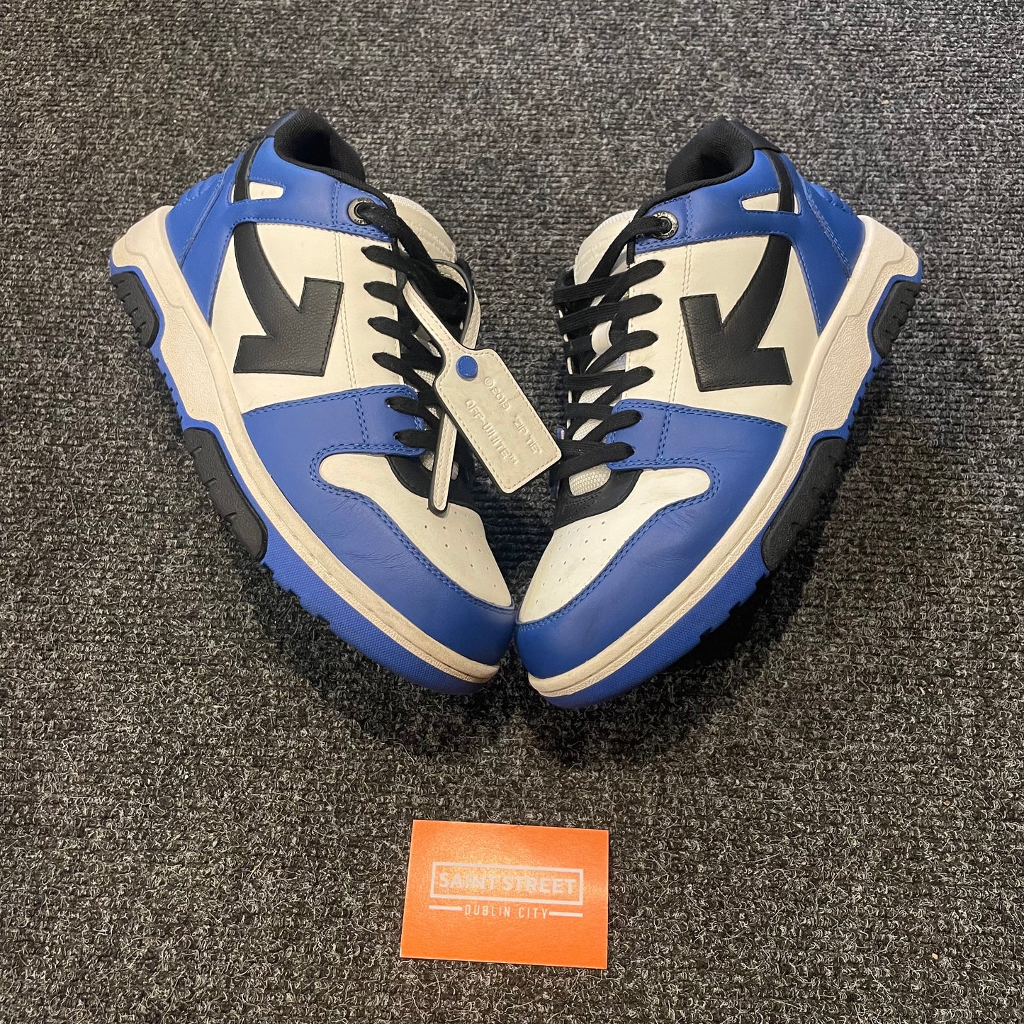 Off White Out Of Office Black/Blue/White