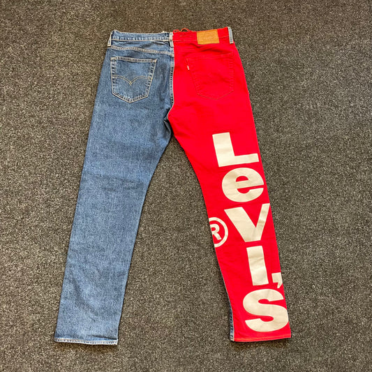 Levis Half Paint Jean