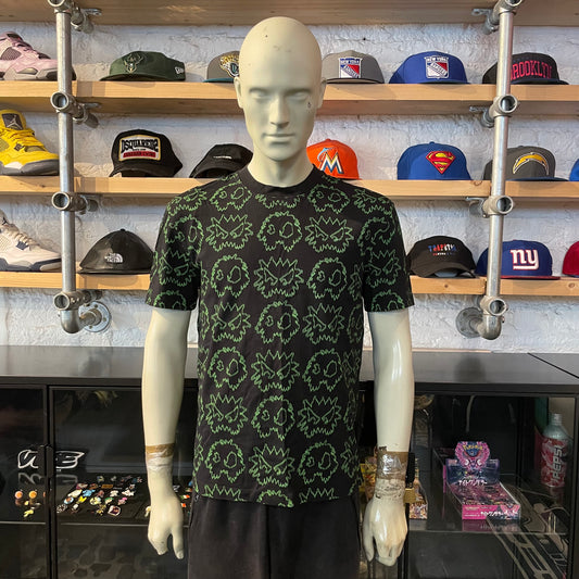 McQueen Face Tee Green/Black