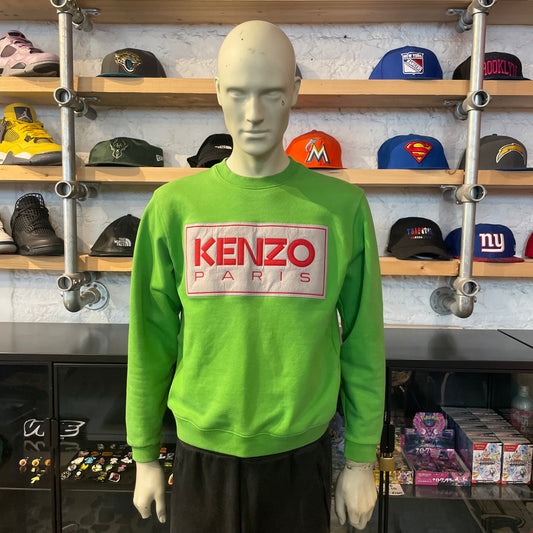 Kenzo Patch Crewneck Green