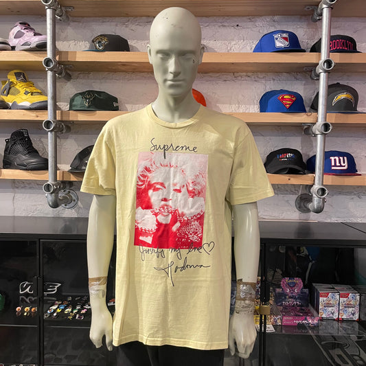 Supreme Madonna Tee Yellow