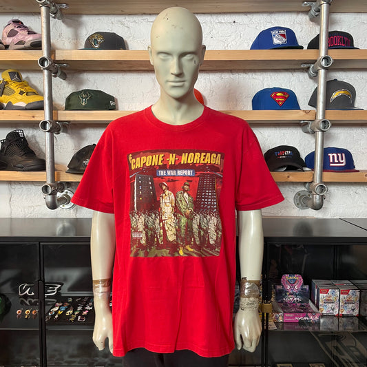 Supreme X CNN War Report Tee Red