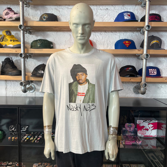 Supreme X Nas Photo Tee Teal