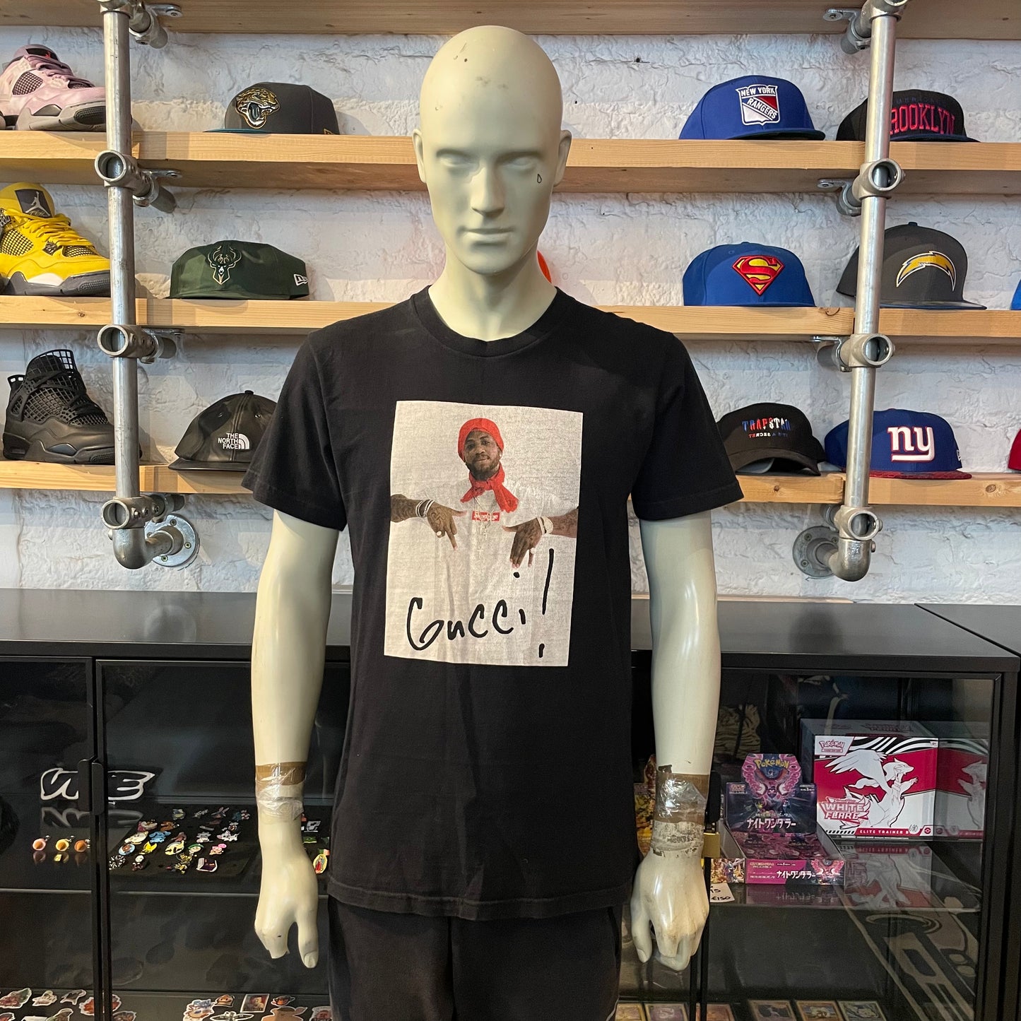 Supreme X Gucci Mane Tee Black
