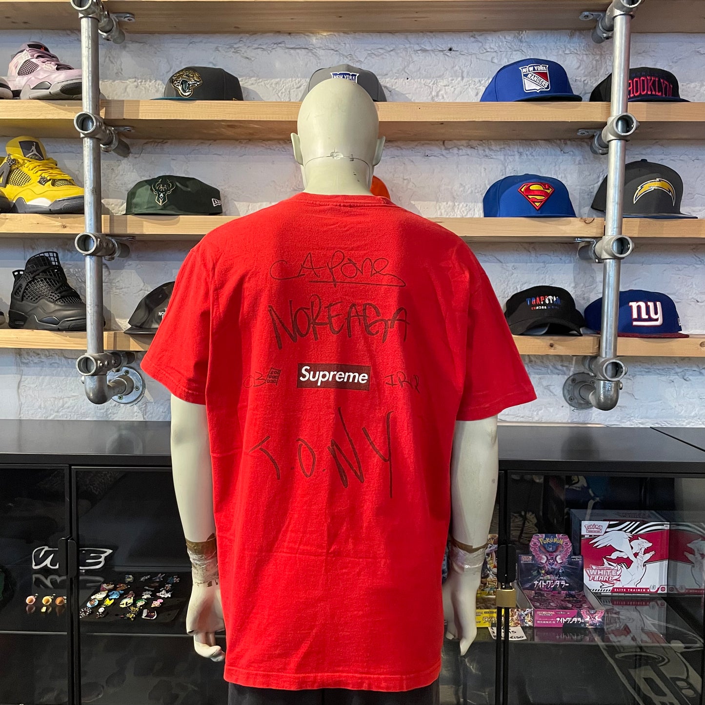 Supreme X CNN War Report Tee Red