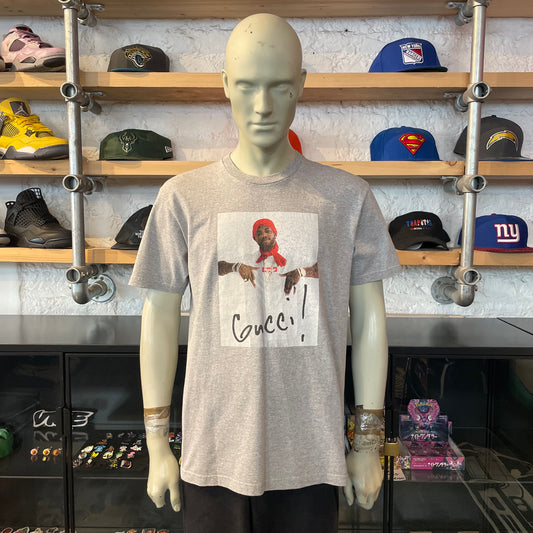 Supreme X Gucci Mane Tee Grey