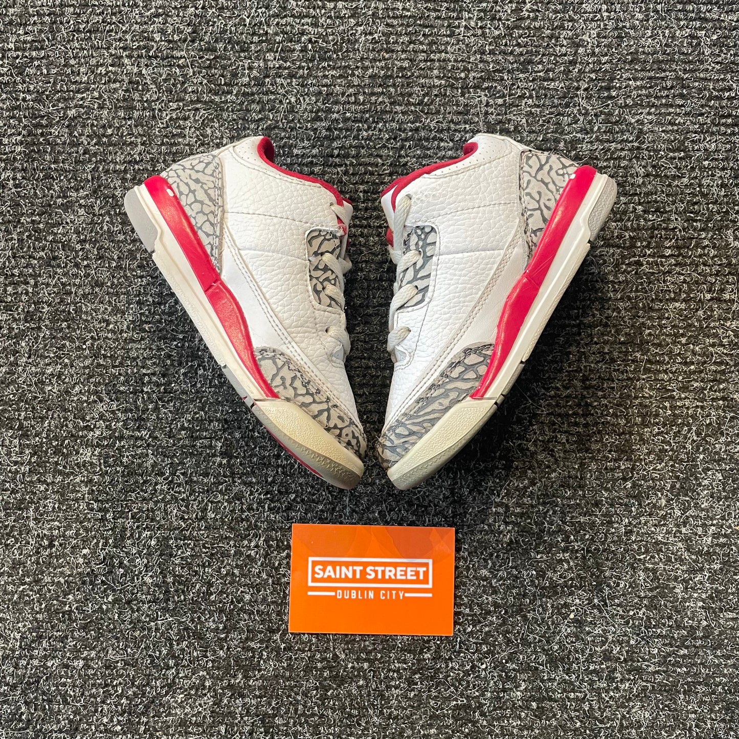 Air Jordan 3 'Cardinal' (TD)