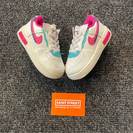 Nike AF1 Low White/Pink (TD)