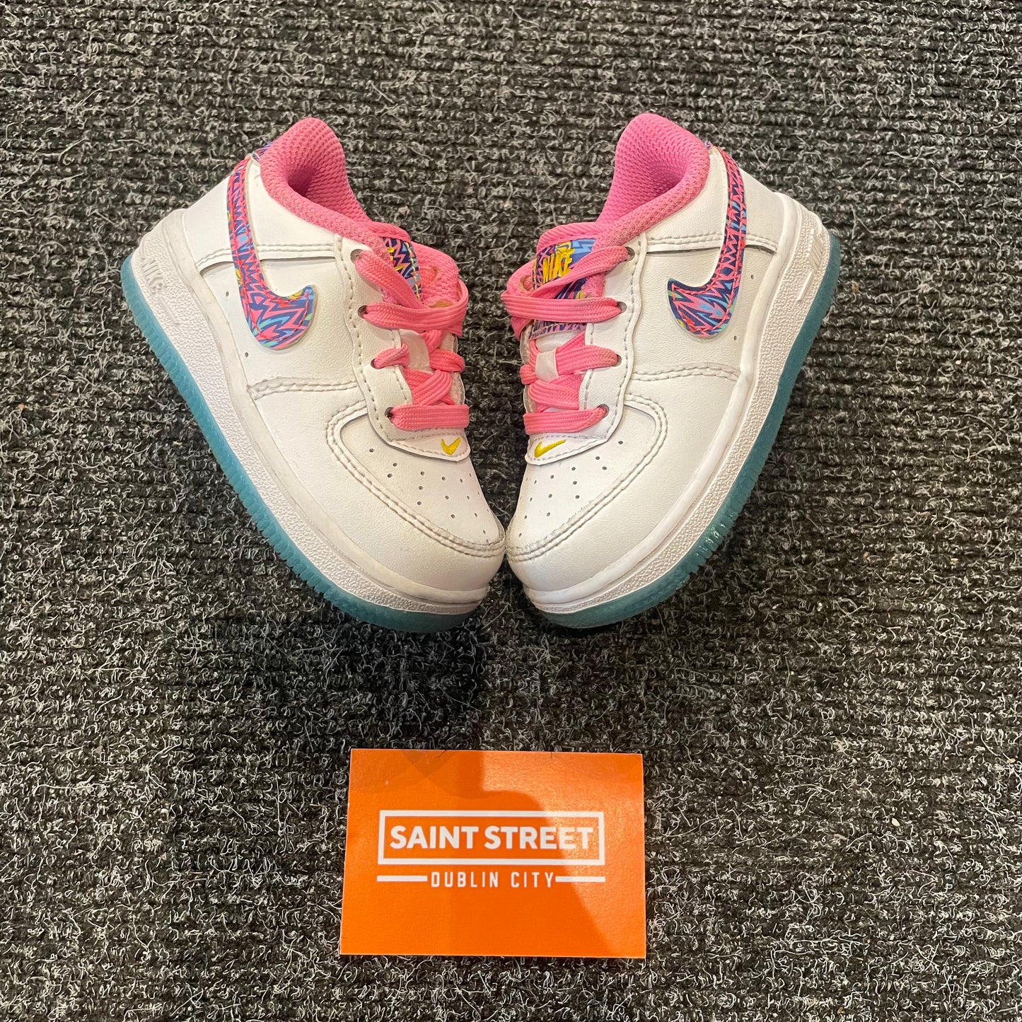Nike AF1 Low White/Pink (TD)