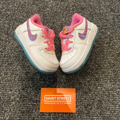 Nike AF1 Low White/Pink (TD)