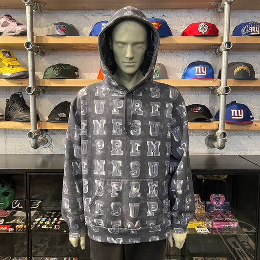 Supreme Block Hoodie Navy