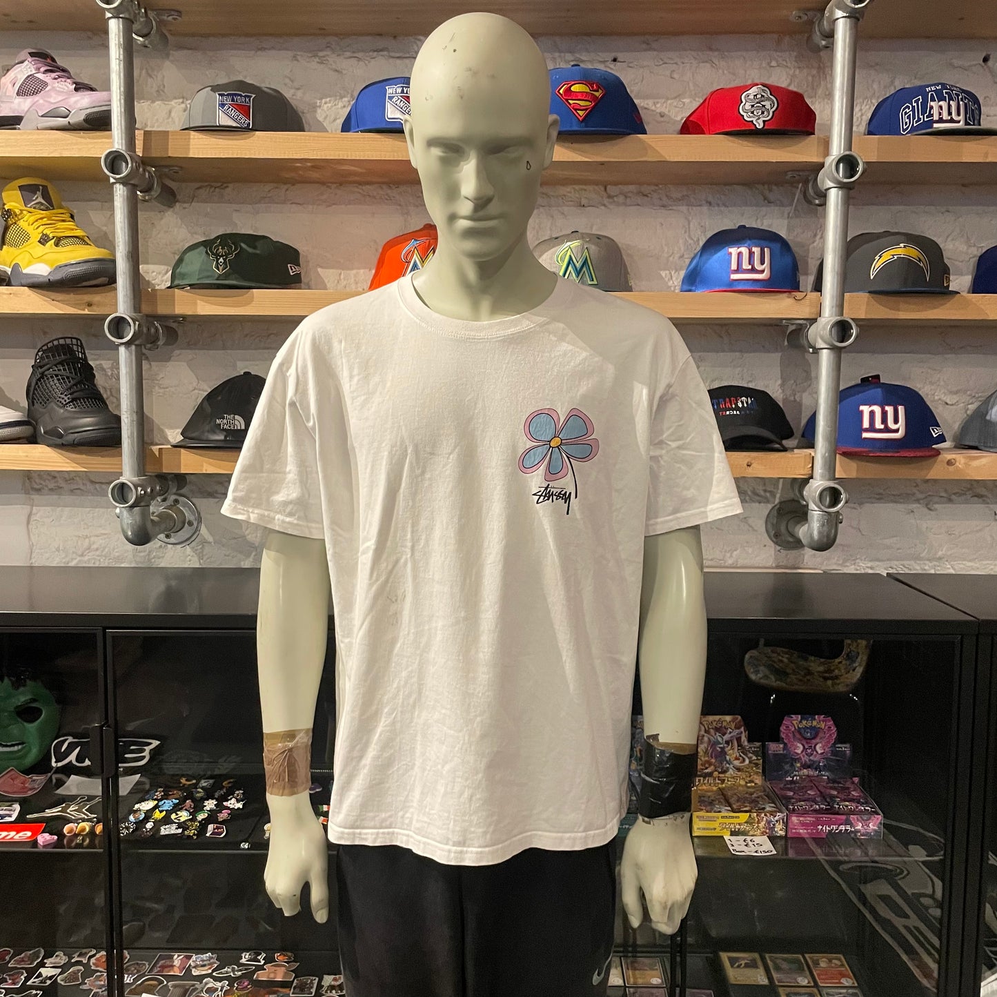 Stussy Flower Tee White