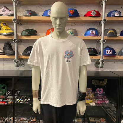 Stussy Flower Tee White