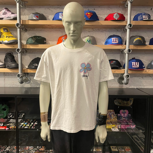 Stussy Flower Tee White
