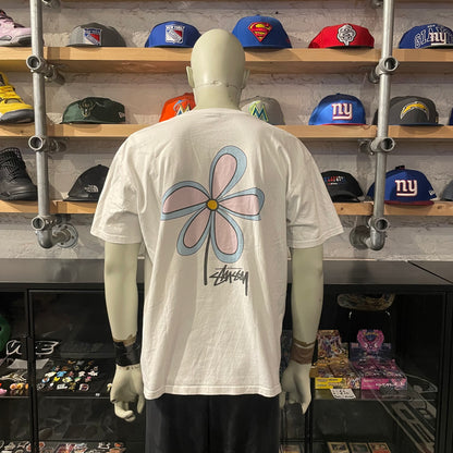 Stussy Flower Tee White