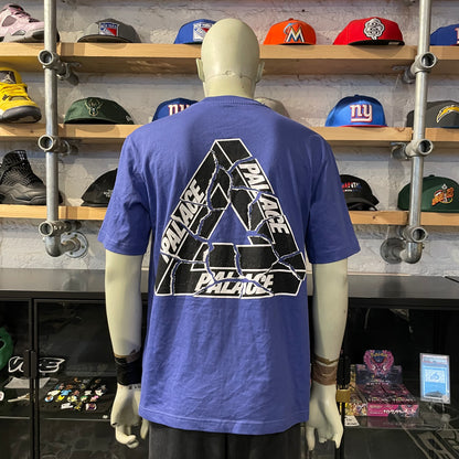 Palace Tri Ripped Tee Blue