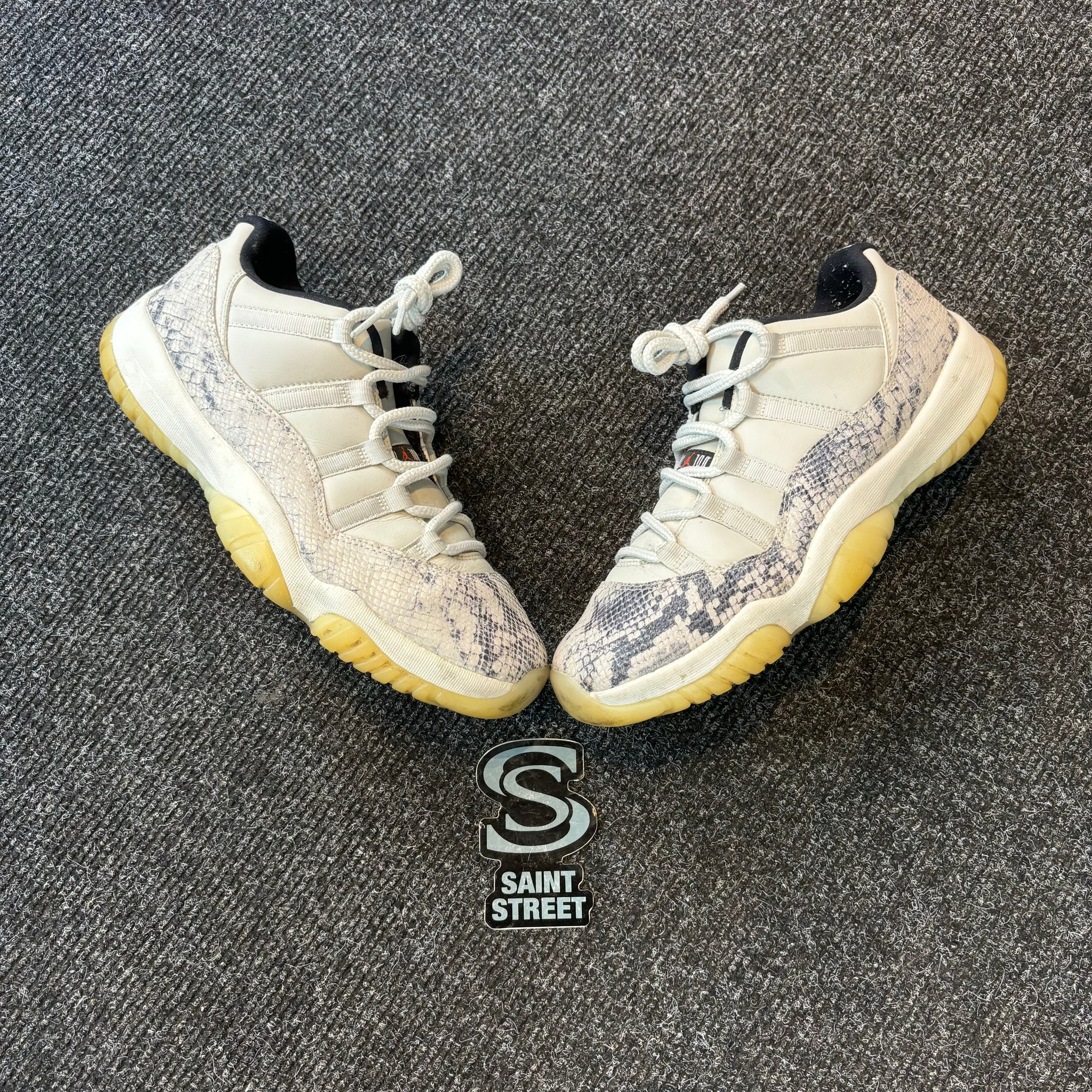 Air Jordan 11 Low Snakeskin SaintStreetSneakers