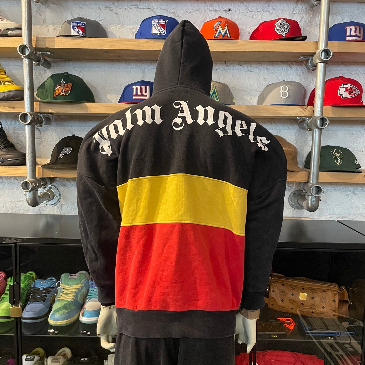Palm Angels 1/4 Zip Hoodie