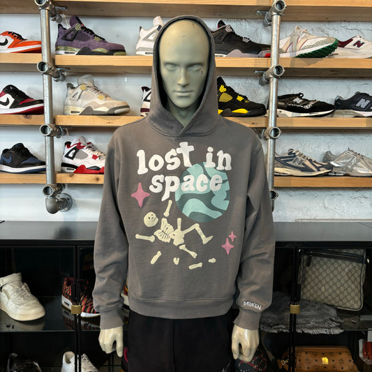 Broken Planet Pullover Hoodie Grey 'Lost In Space'