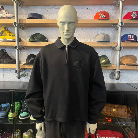 Represent 1/4 Zip Black