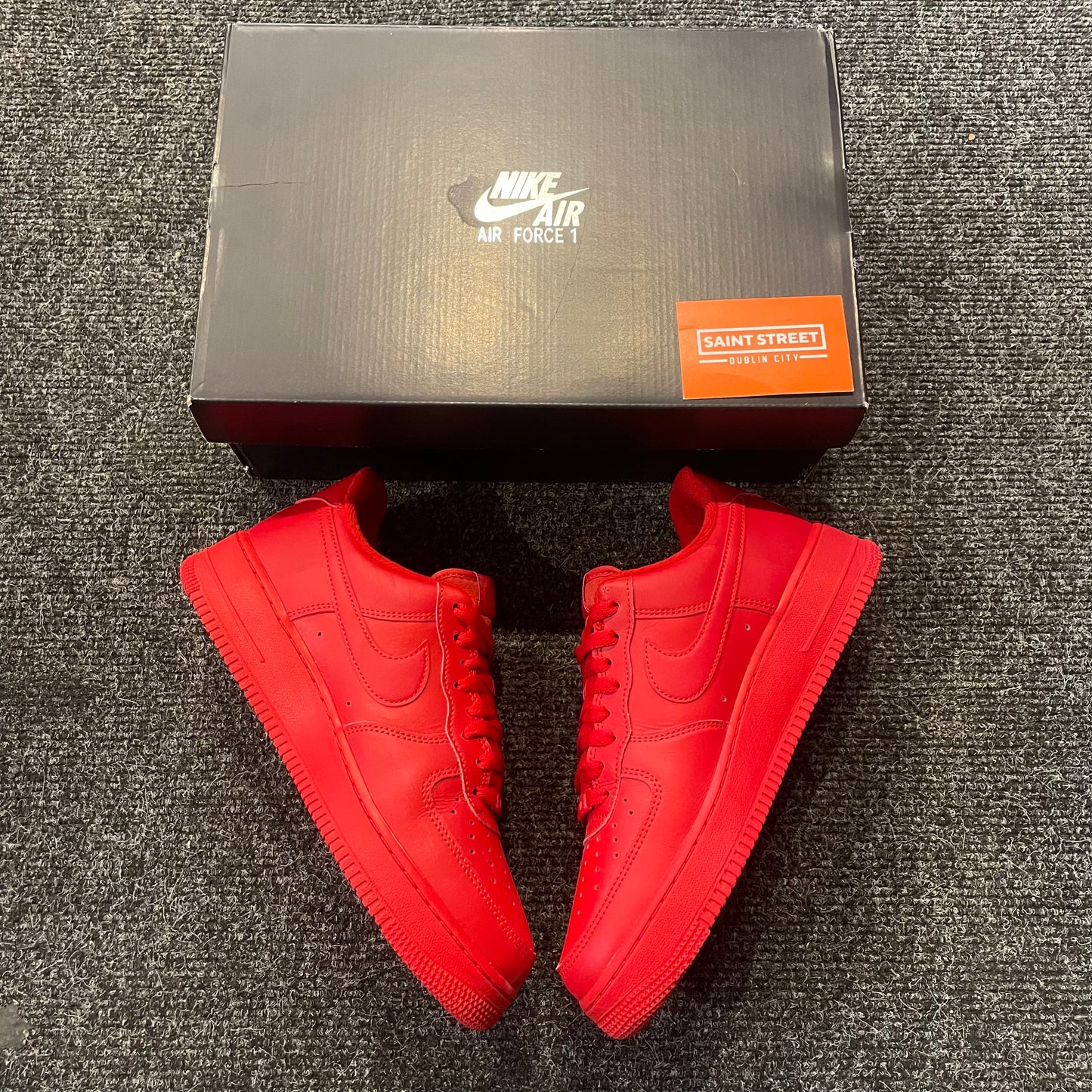 Nike AF1 Low Triple Red