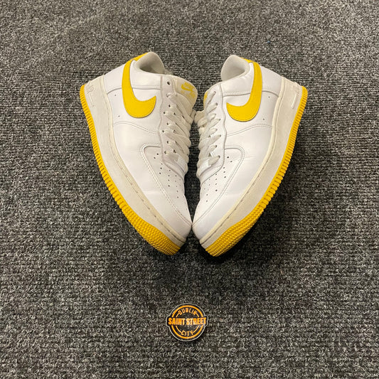 Nike Af1 Low White/Yellow