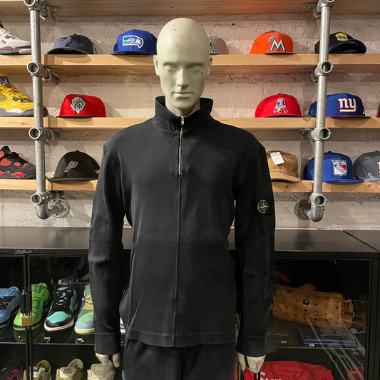 Stone Island 1/4 Zip Black