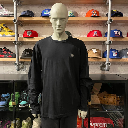 Stone Island Black Compass LS Tee